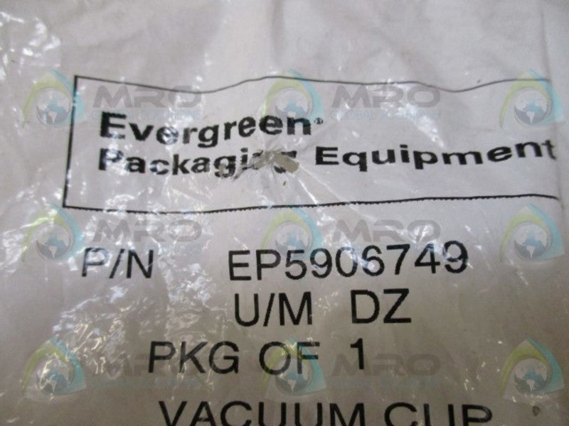 EVERGREEN EP5906749 VACUUM CUP *NEW IN FACTORY BAG*