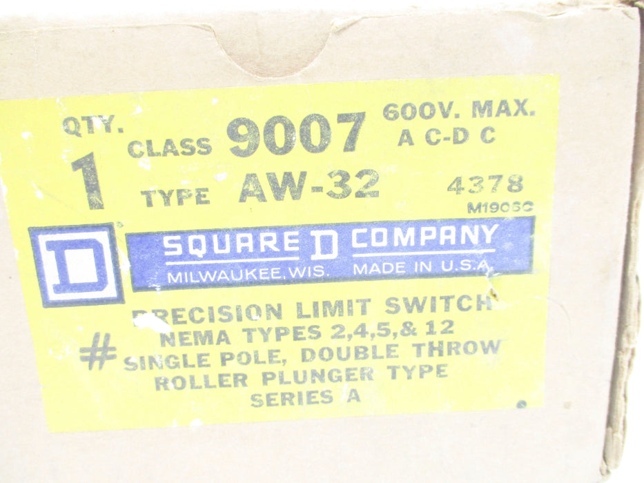 SQUARE D 9007AW32 SER. A NSMP