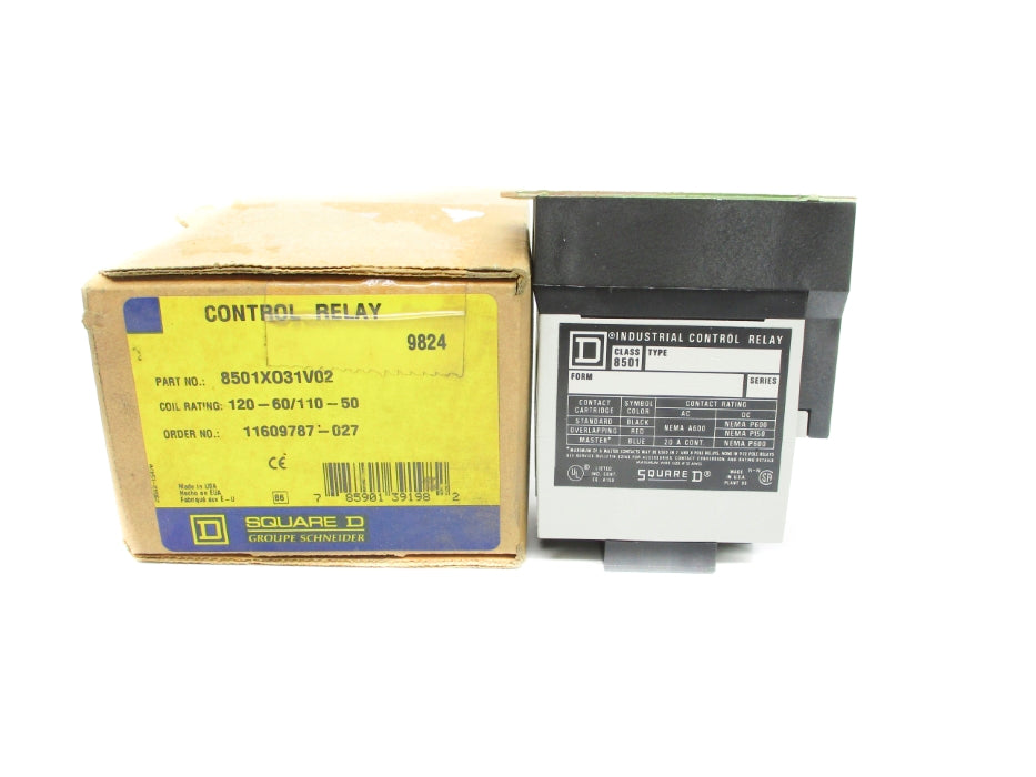 SQUARE D 8501XO31V02 110/120V 20A NSMP