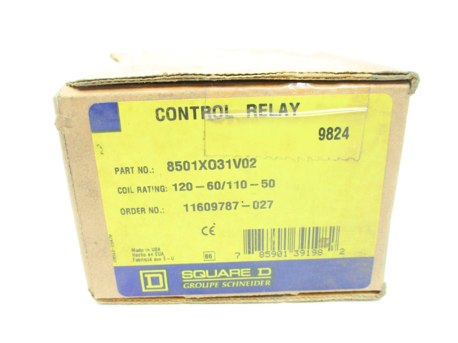 SQUARE D 8501XO31V02 110/120V 20A NSMP
