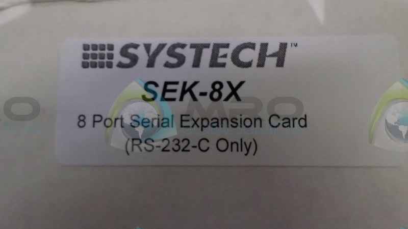 SYSTECH SEK-8X EIGHT PORT SERIAL EXP.CARD *NEW IN BOX*