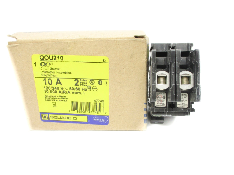 SQUARE D QOU210 SER. S3 10A 120/240V NSMP