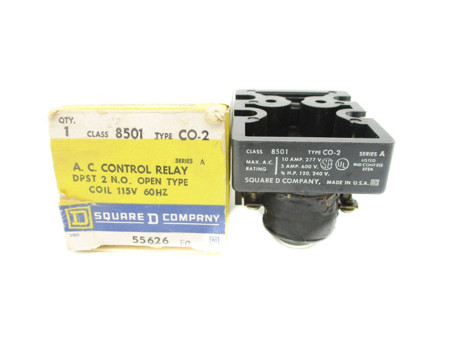 SQUARE D 8501CO-2 SER. A 115V NSMP
