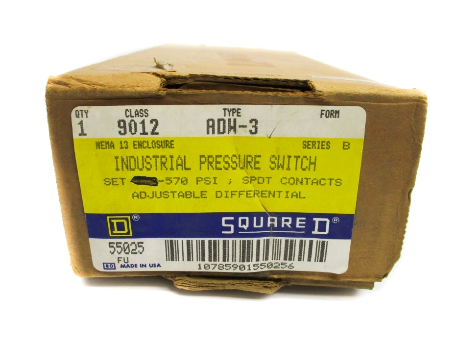 SQUARE D 9012ADW3 SER. B 135-1000PSI NSMP