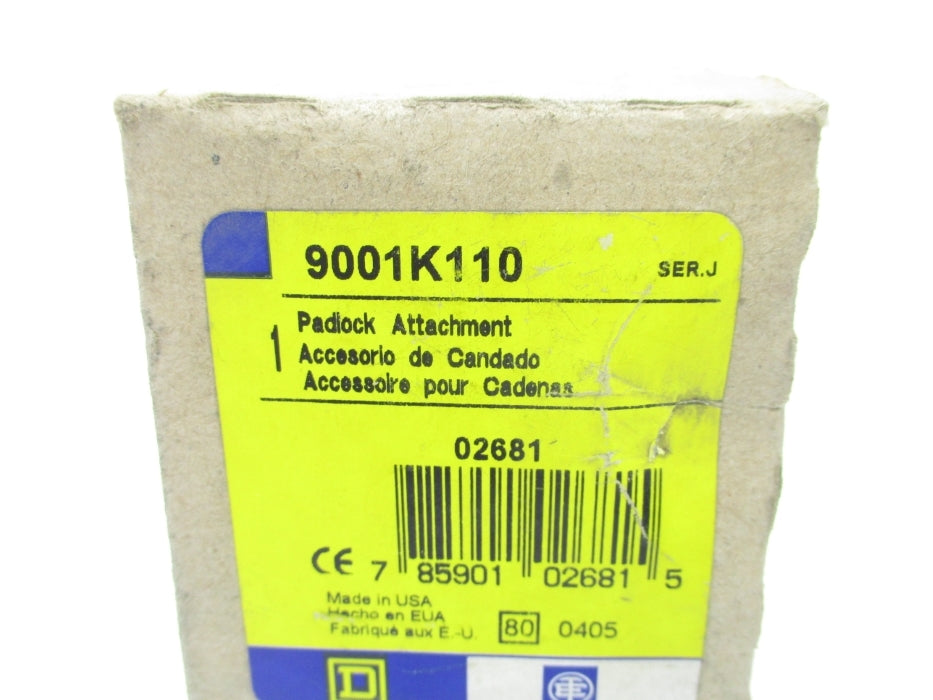 SQUARE D 9001K110 SER. J NSMP