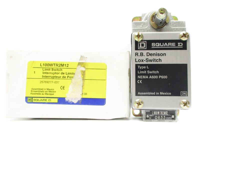 SQUARE D L100WTR2M12 SER. F NSMP