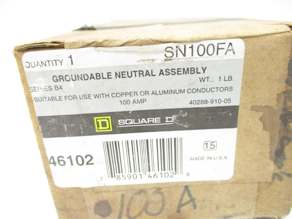 SQUARE D SN100FA SER. B4 NSMP