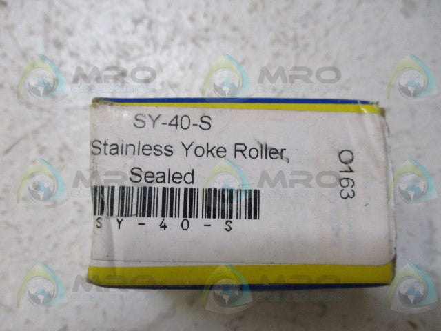CARTER SY-40-S STAINLESS YOKE ROLLER *NEW IN BOX*