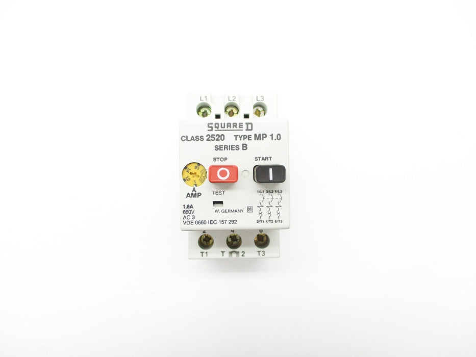 SQUARE D 2520MP1.0 SER. B NSNP