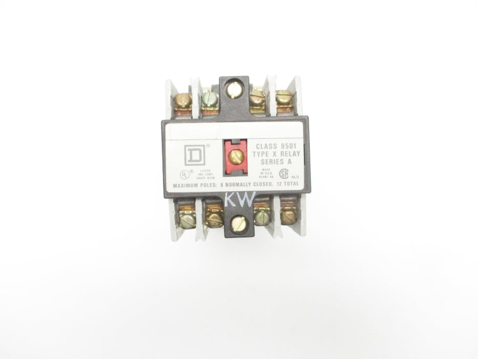 SQUARE D 8501XO80V02 SER. A 110/120V NSNP