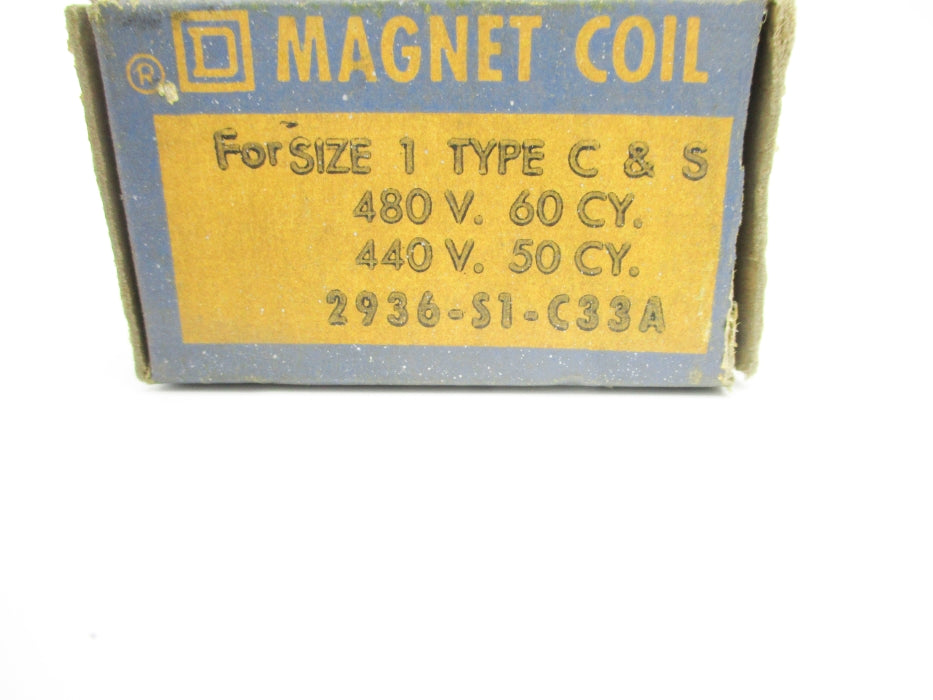 SQUARE D S2936S1C33A NSMP