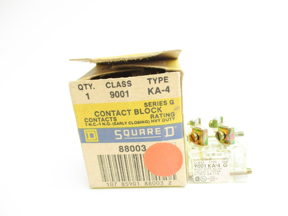 SQUARE D 9001KA-4 SER. G 120-600V 6A NSMP