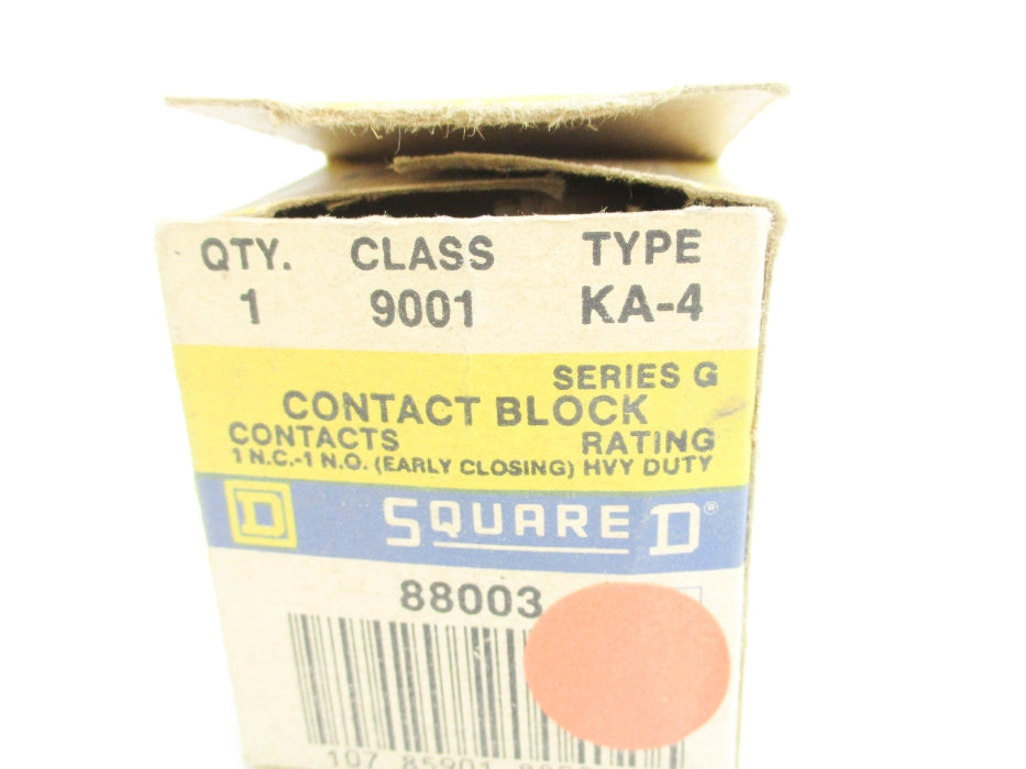 SQUARE D 9001KA-4 SER. G 120-600V 6A NSMP