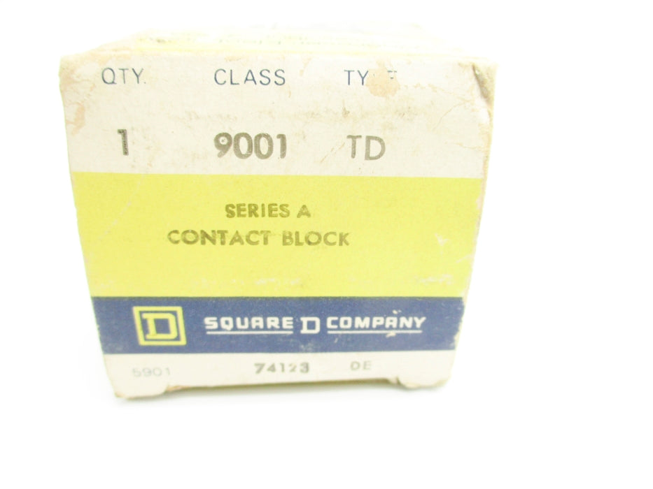 SQUARE D 9001TD SER. A NSMP