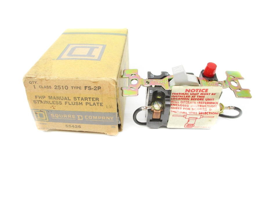 SQUARE D 2510FS2P NSMP