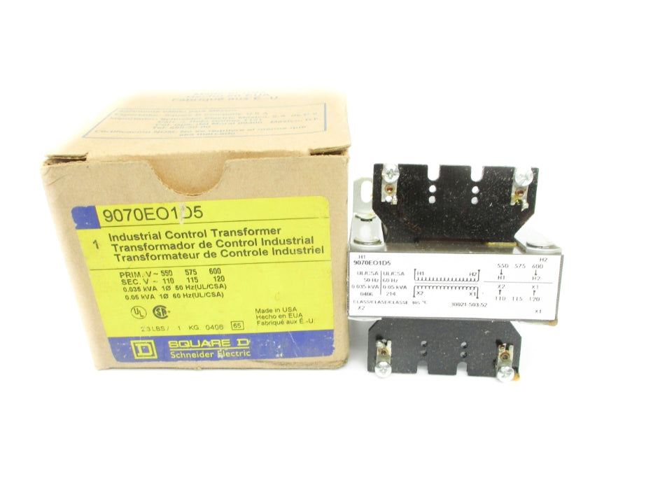 SQUARE D 9070EO1D5 0.05/0.035KVA NSMP