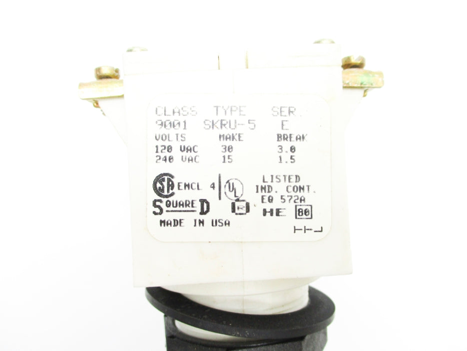 SQUARE D 9001SKRU-5 SER. E 120/240V 3.0/1.5A NSNP