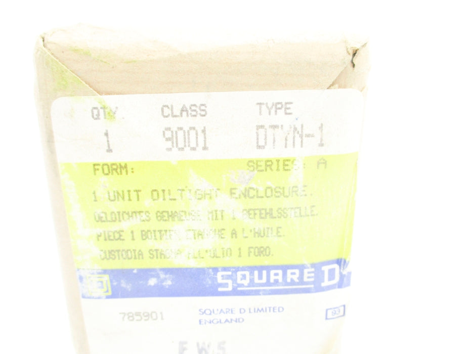 SQUARE D 9001DTYN1 SER. A NSFS