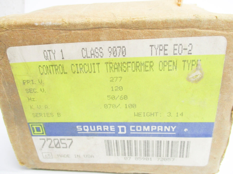 SQUARE D 9070EO-2 SER. B 240-480V NSMP