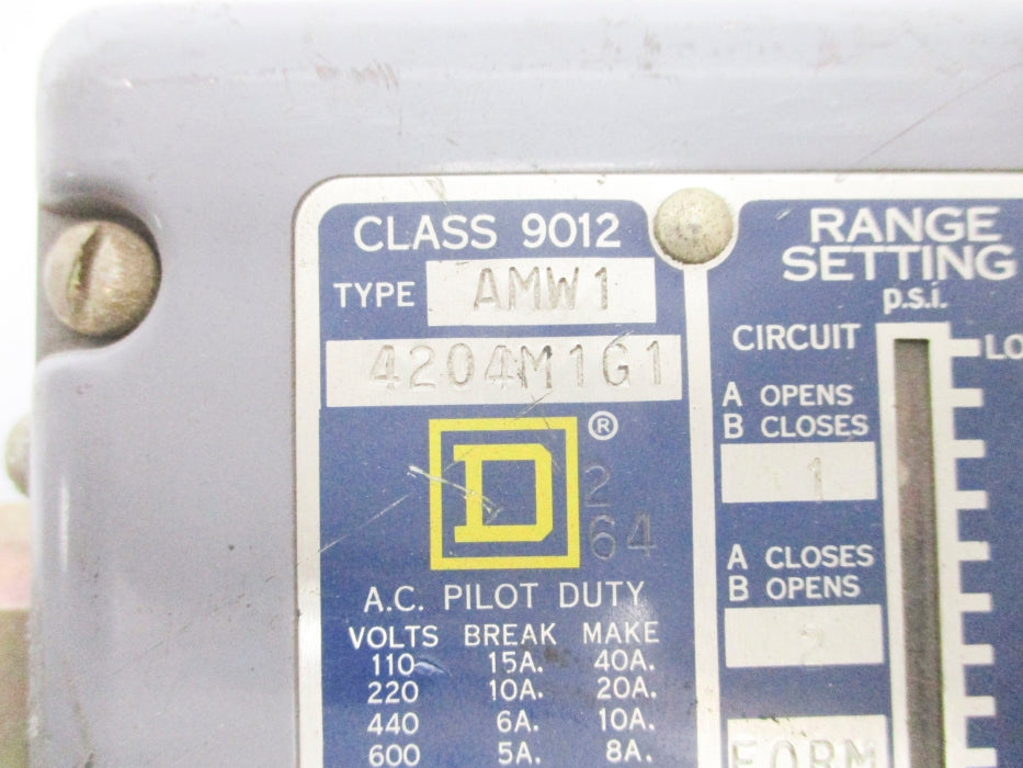 SQUARE D 9012AMW1 UNMP