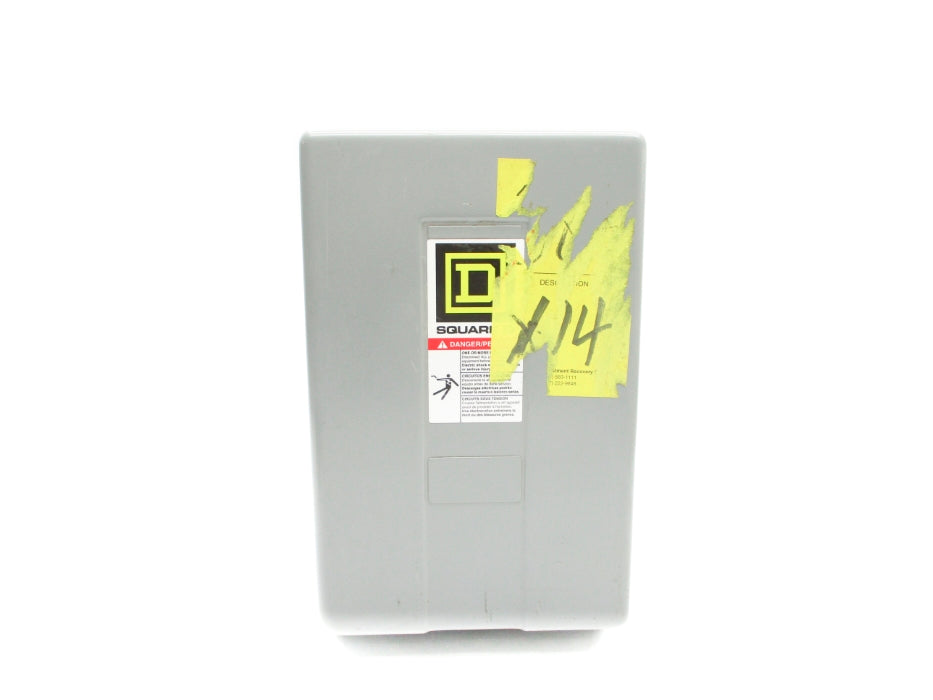 SQUARE D 8903LG30V02 SER. D 110/120V NSNP