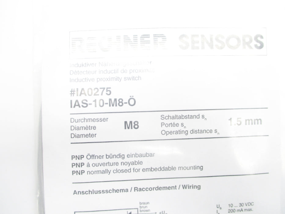 RECHNER IAS-10-M8-O NSMP
