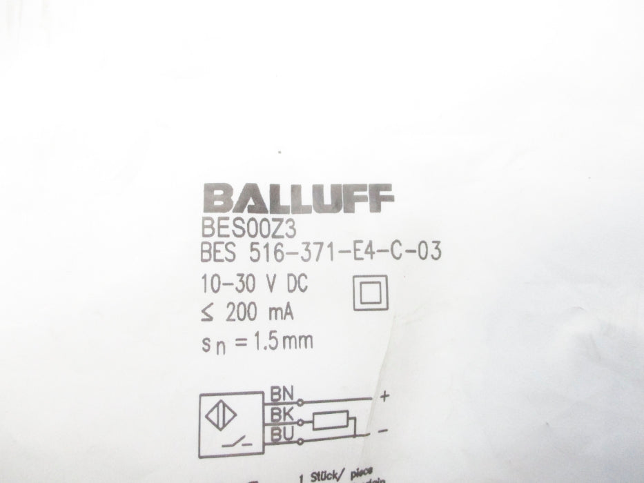 BALLUFF BES516-371-E4-C-03 BES00Z3 NSMP