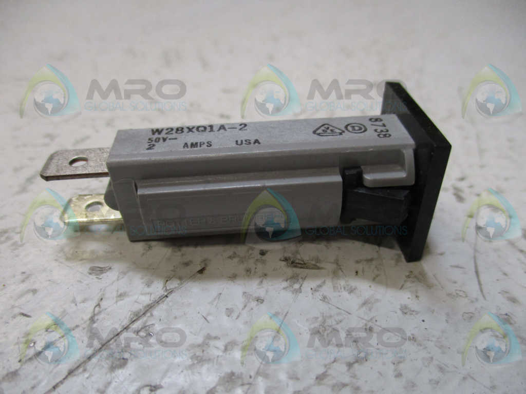 POTTER & BRUMFIELD W28-XQ1A-2 THERMAL CIRCUIT BREAKER *NEW IN BOX*