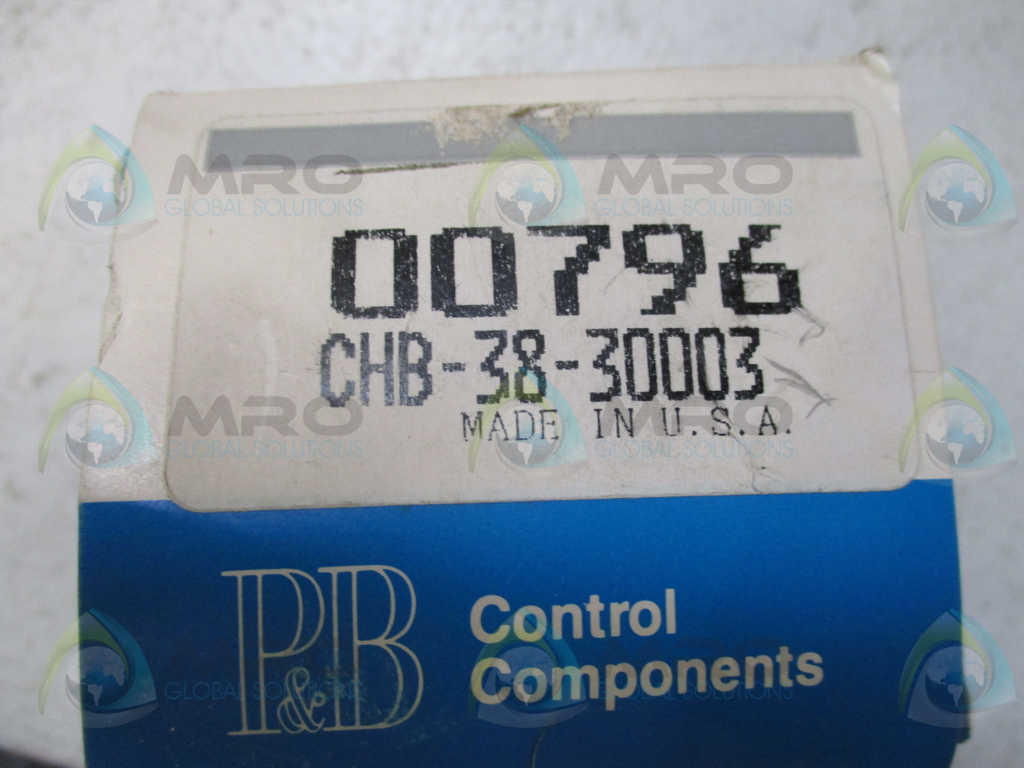 POTTER & BRUMFIELD CHB-38-30003 TIME DELAY RELAY 120V *NEW IN BOX*
