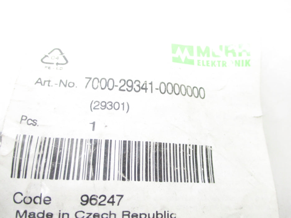 MURR ELEKTRONIK 7000-29341-0000000 NSMP