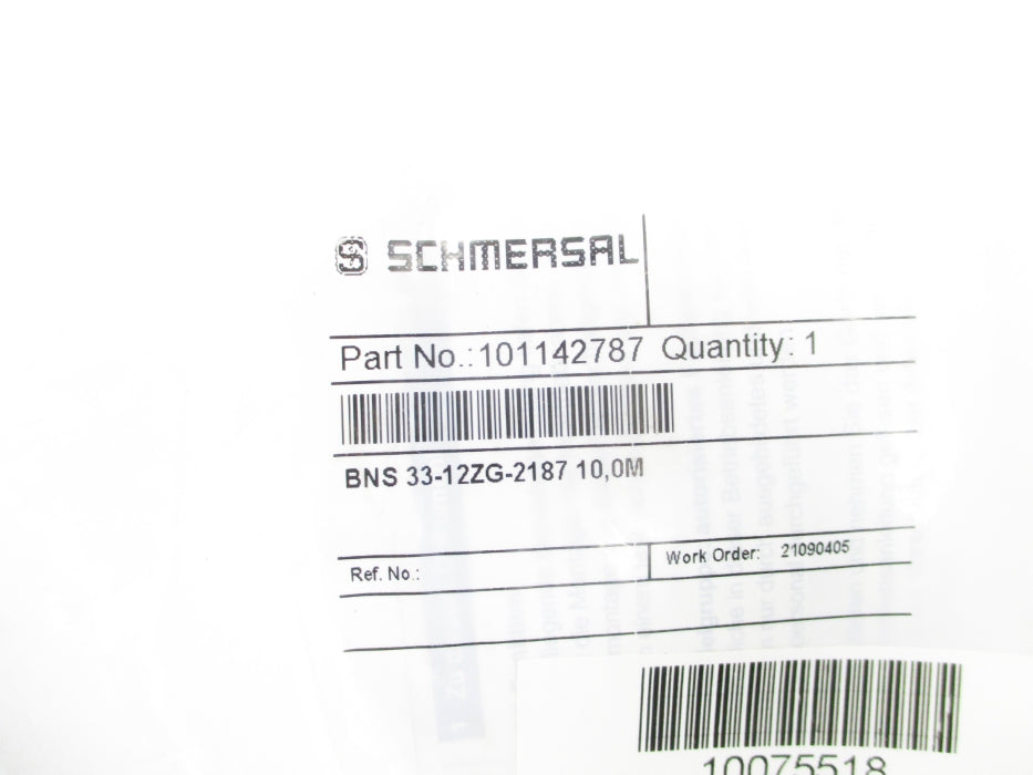 SCHMERSAL BNS33-12ZG-218710,0M 101142787 NSMP