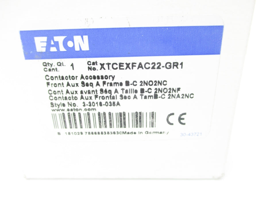 EATON XTCEXFAC22-GR1 6000V 16A NSMP