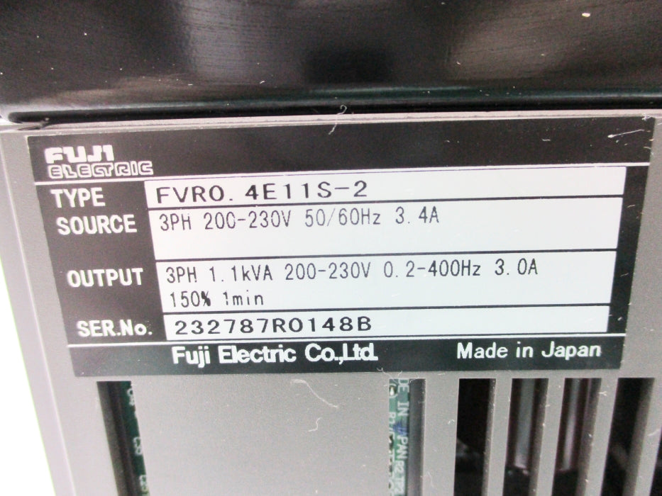 FUJI ELECTRIC FVR0.4E11S-2 NSNP