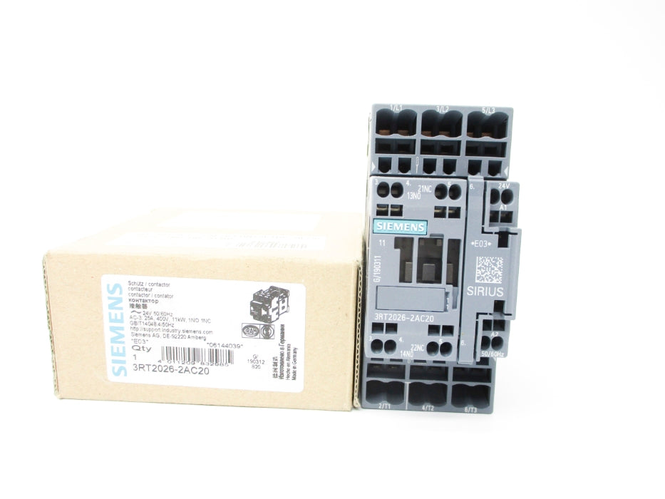 SIEMENS 3RT2026-2AC20 24V NSMP