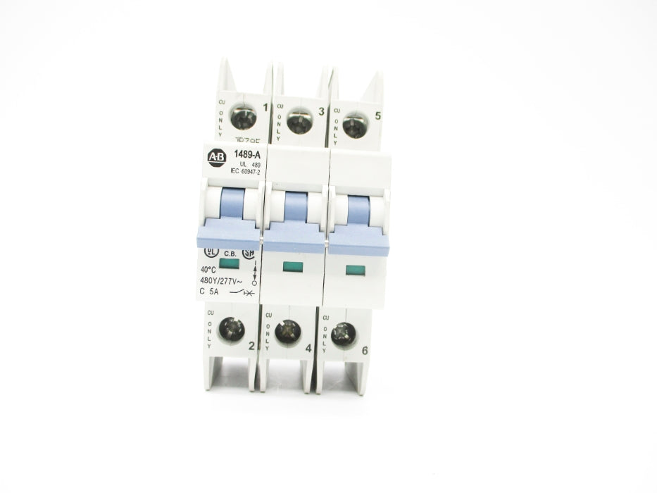 ALLEN BRADLEY 1489-A3C050 SER. A 5A 277V NSNP