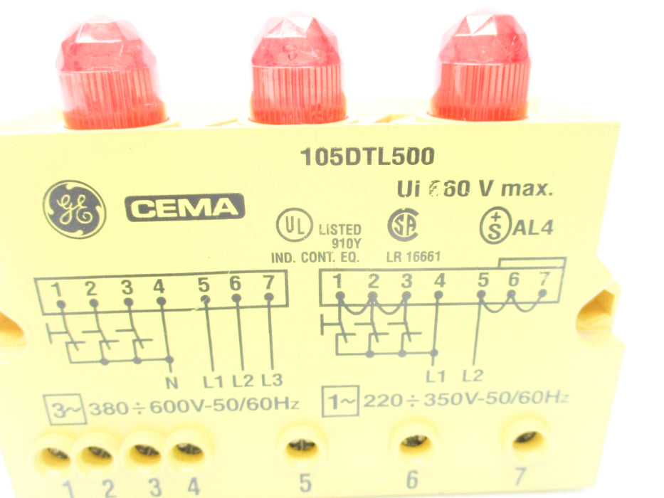 GENERAL ELECTRIC 105DTL500 NSNP