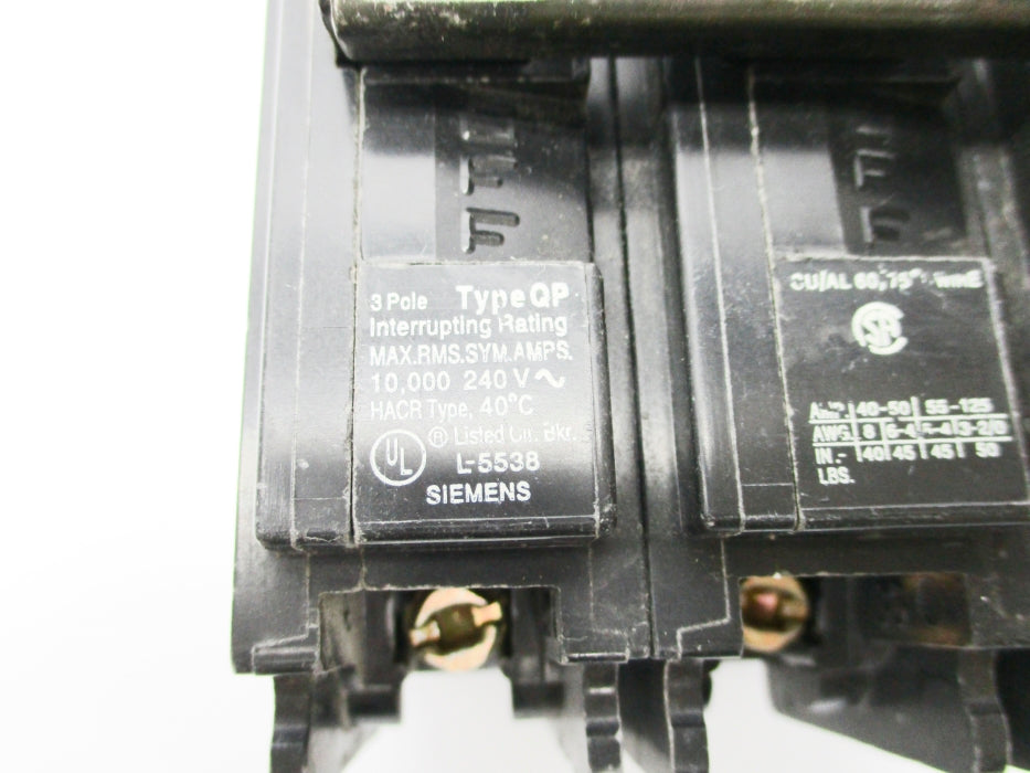 SIEMENS QP350 50A 240V NSNP
