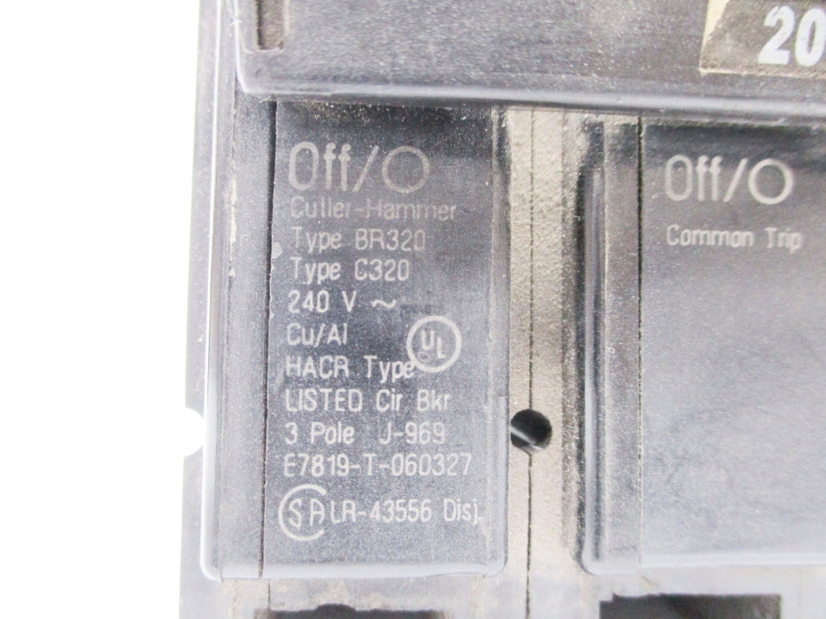 CUTLER HAMMER BR320 20A 240V UNMP