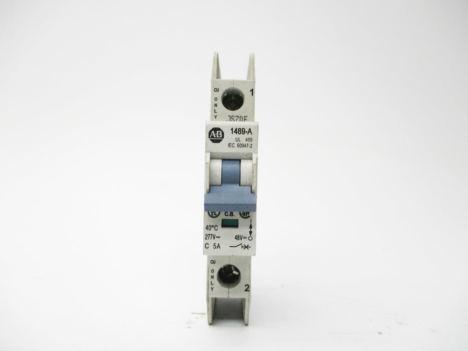 ALLEN BRADLEY 1489-A1C050 SER. A 5A 277V UNMP