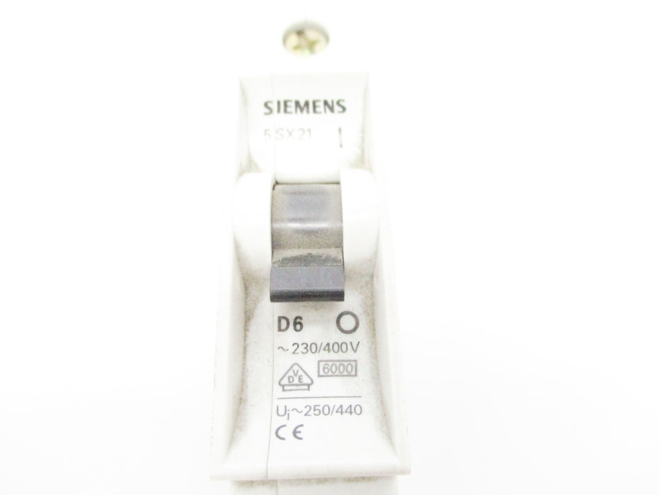 SIEMENS 5SX21D6 6A 230/400V UNMP