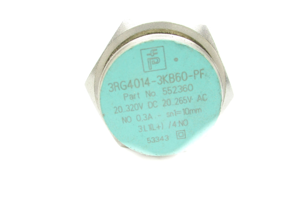 PEPPERL+FUCHS 3RG4014-3KB60-PF UNMP
