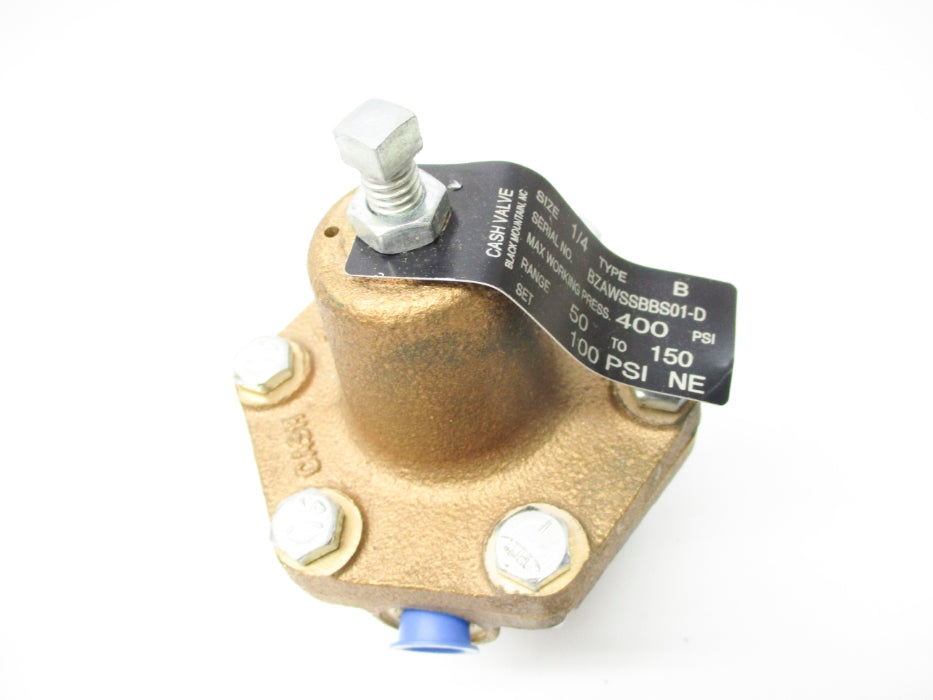 CASH VALVE BZAWSSBBS01-D 100/400PSI RANGE:50-150 NSMP