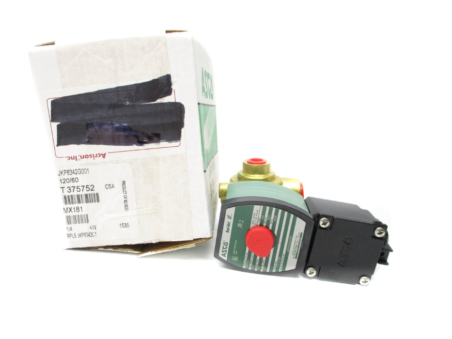 ASCO JKP8342G001 120V 100/125PSI 1/4" NSMP