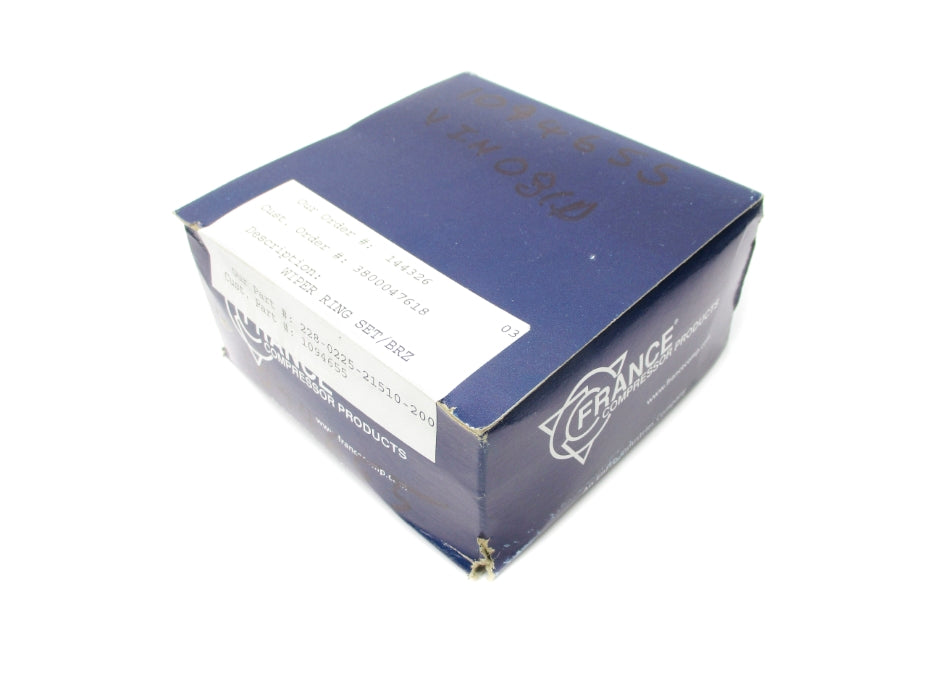 FRANCE COMPRESSOR PRODUCTS 228-0225-21510-200 1094655 NSFS