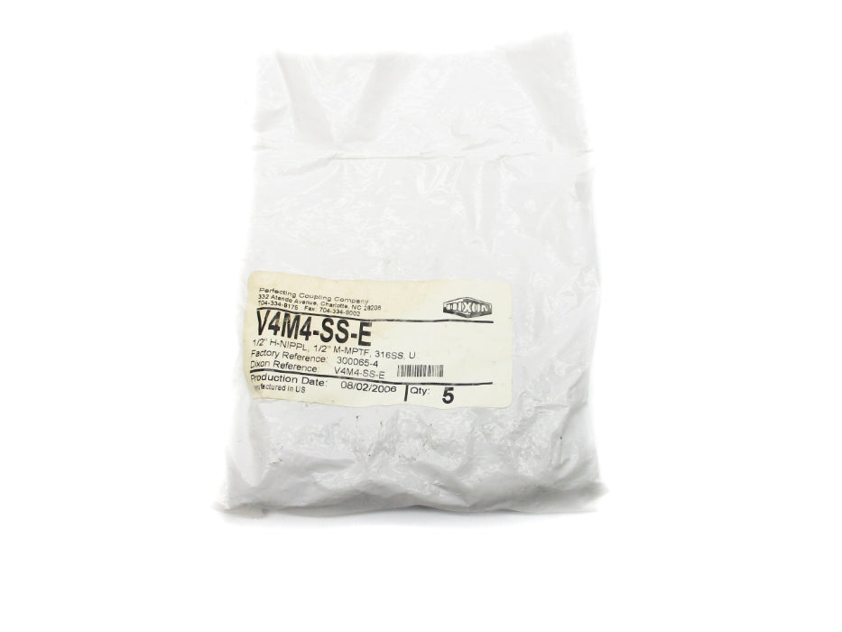 DIXON V4M4-SS-E (PKG OF 5) NSMP