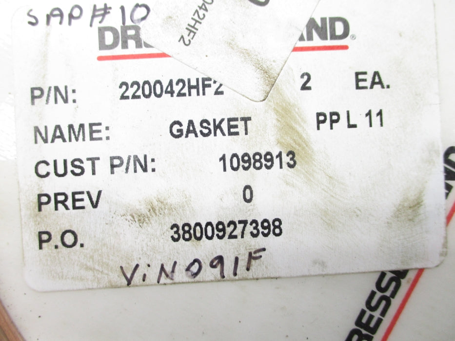 DRESSER-RAND 220042HF2 (PKG OF 2) NSMP