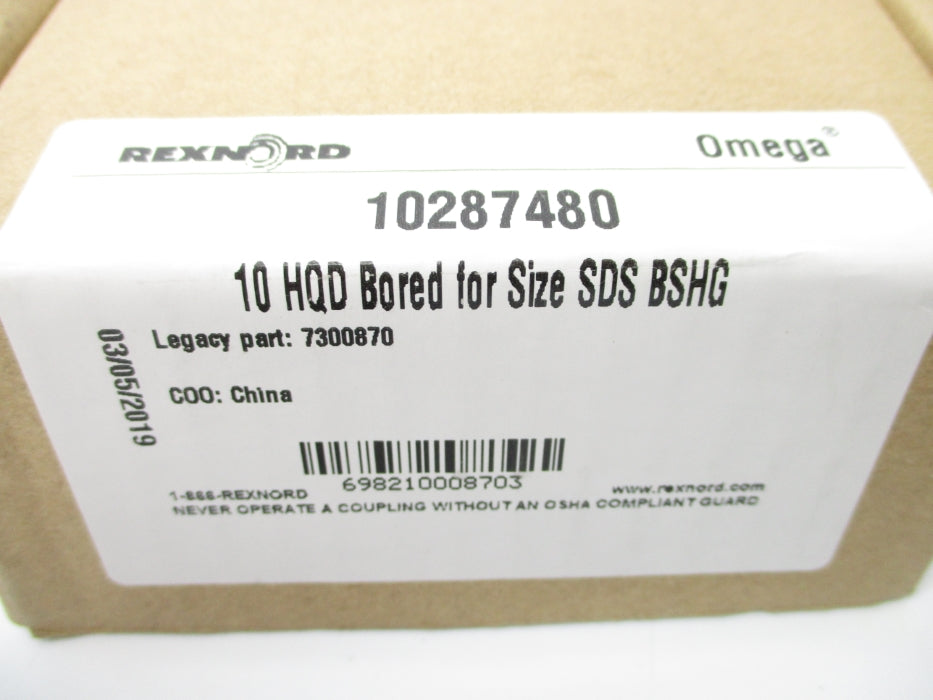 REXNORD 7300870 10287480 NSMP