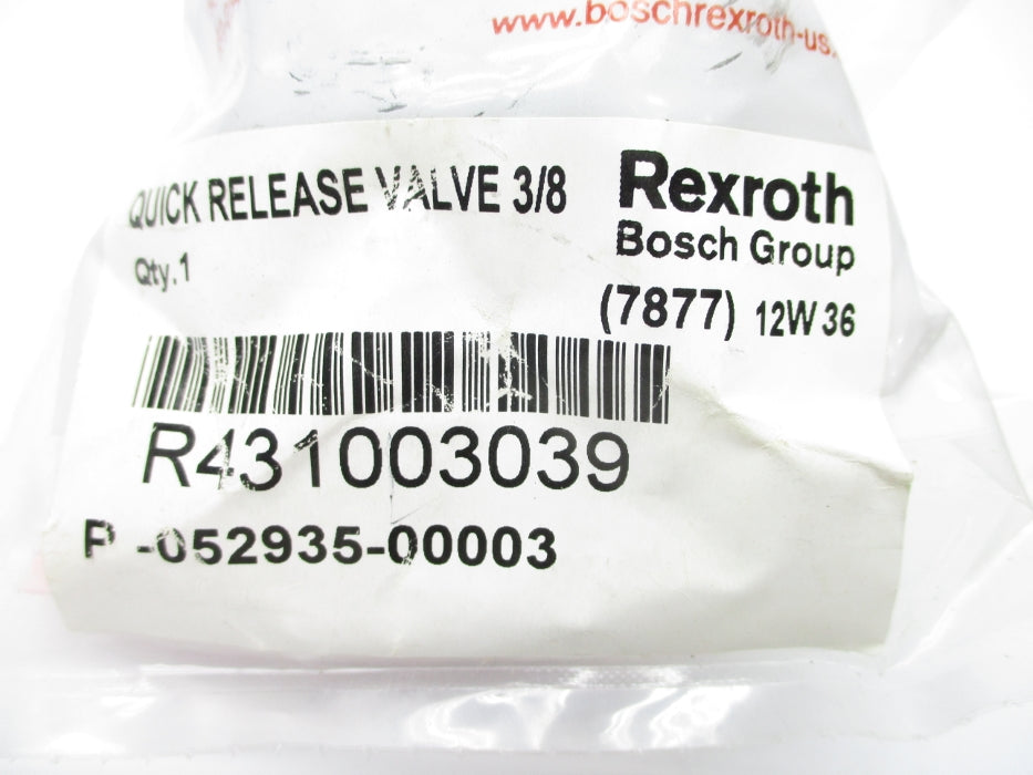 REXROTH R431003039 NSMP