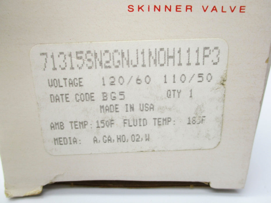 HONEYWELL 71315SN2GNJ1NOH111P3 110/120V NSMP