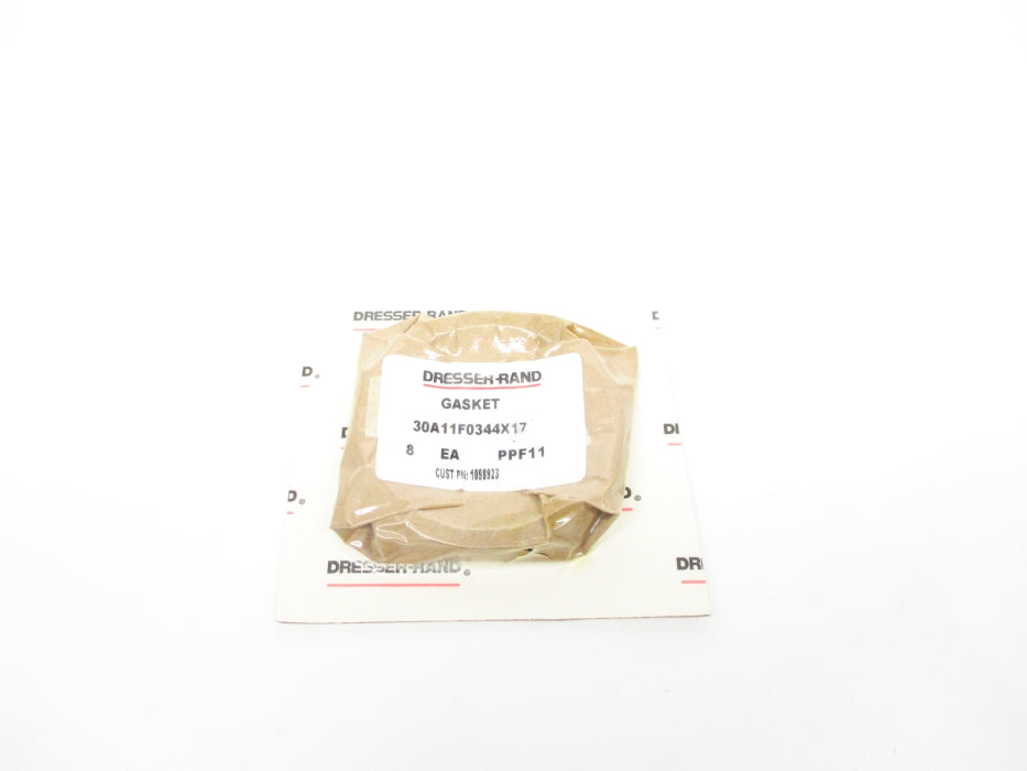 DRESSER+RAND 30A11F0344X17 (PKG OF 8) NSMP